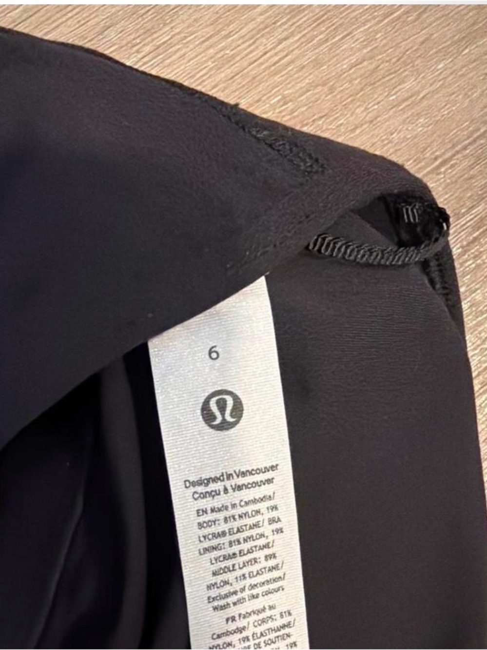 lululemon athletica Black Halter Crop Tank Top - Picture 4 of 4